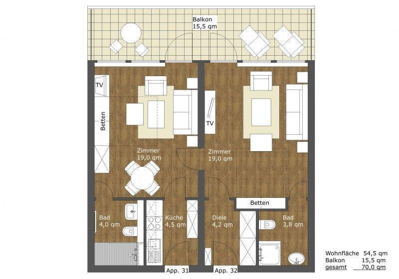 Dünenhof App. 31-32 Meerseite Wenningstedt-Braderup Exterior foto